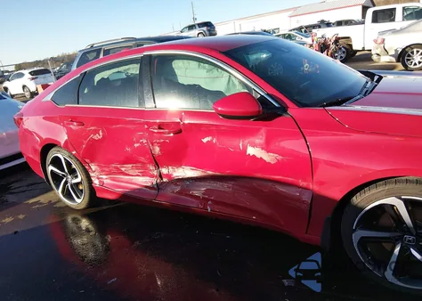 2018 Honda Accord Sport from USA, damaged, VIN 1HGCV1F36JA236249
